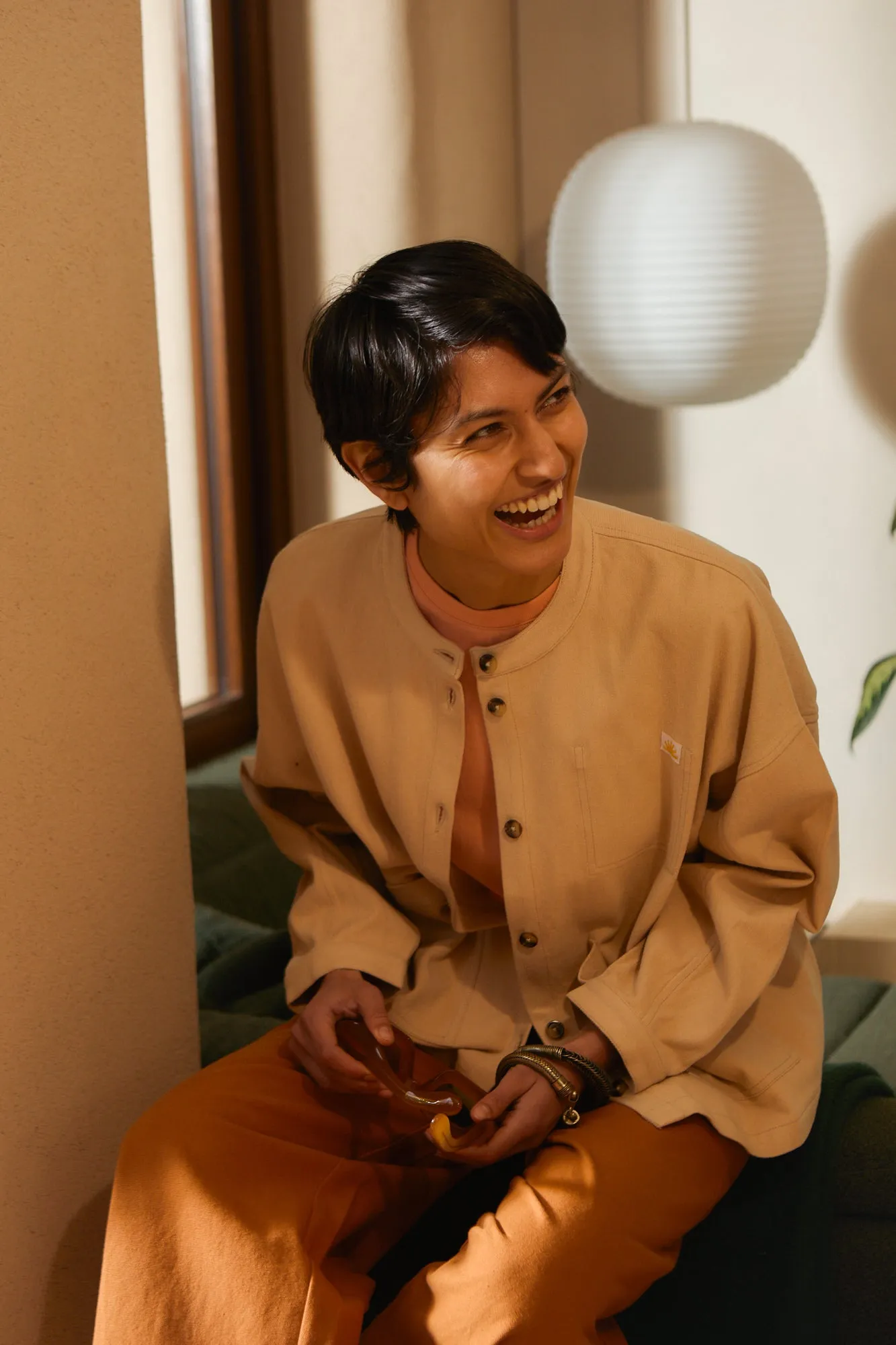 WIDE CHORE COAT BEIGE sold by LF Markey product image thumbnail 5