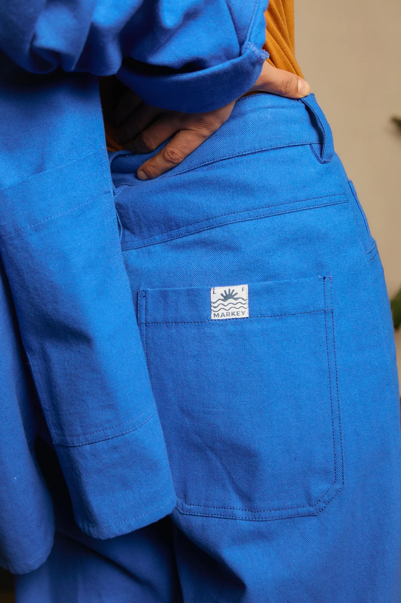CARPENTER TROUSER COBALT sold by LF Markey product image thumbnail 5
