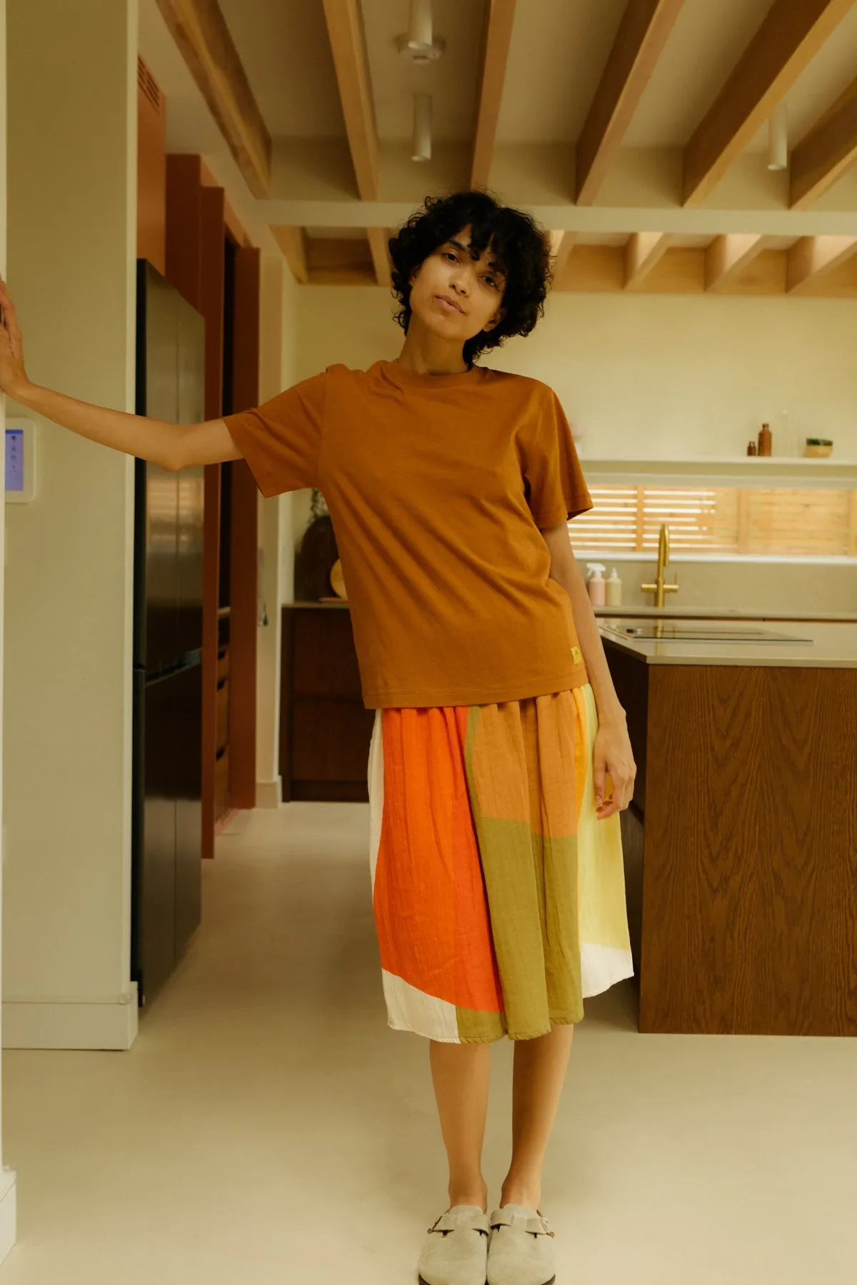BASIC TEE TERRACOTTA sold by LF Markey product image thumbnail 4