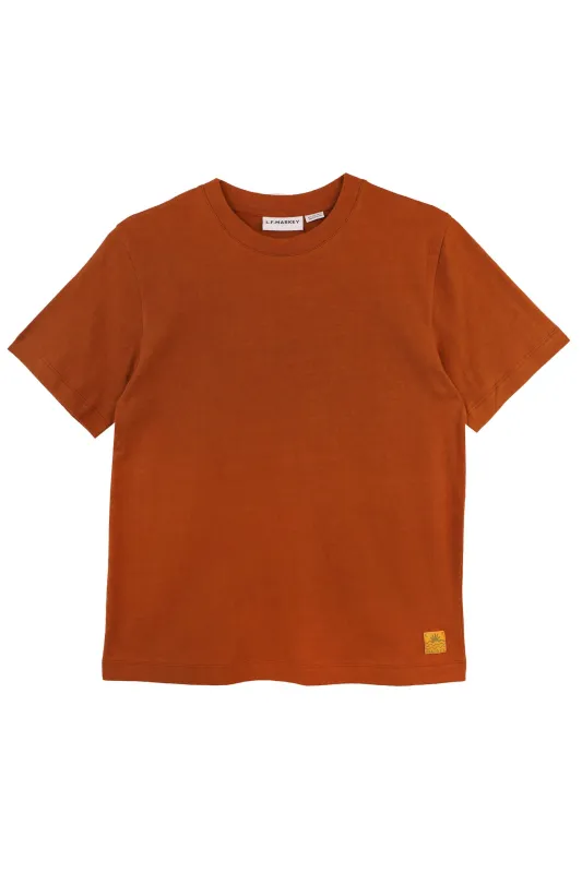 BASIC TEE TERRACOTTA made by LF Markey