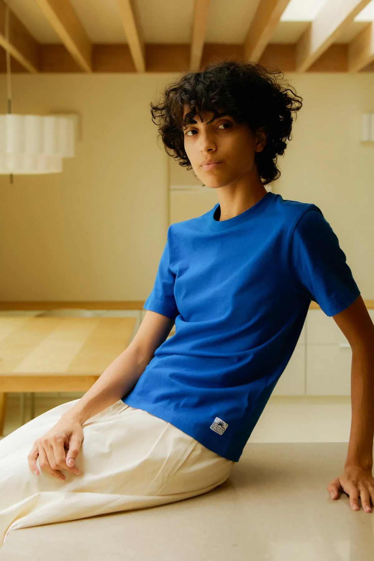 Basic Tee Cobalt sold by LF Markey product image thumbnail 4