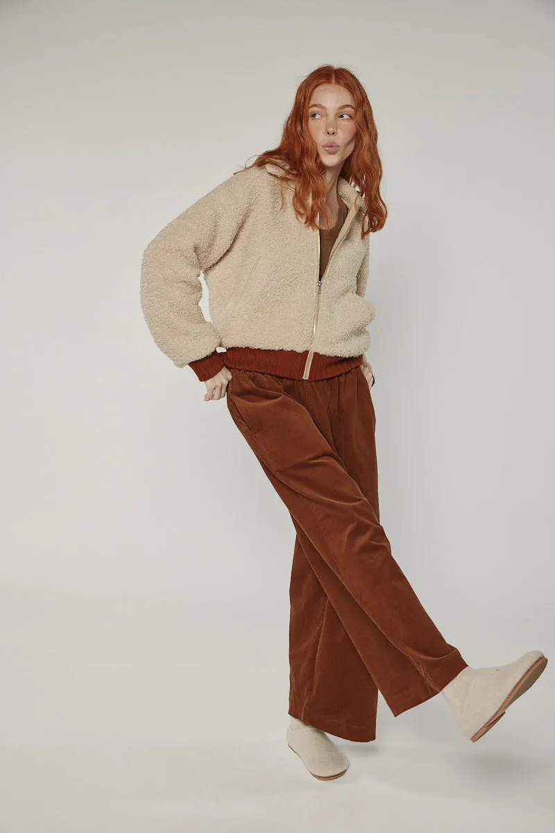 Wool blend bomber jacket sold by amente product image thumbnail 5