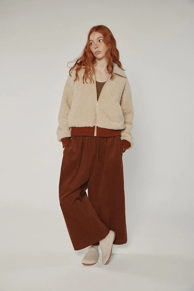 Wool blend bomber jacket sold by amente product image thumbnail 2