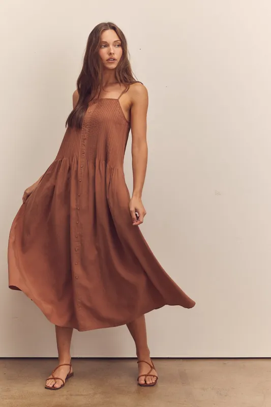 Pintuck top cami dress sold by amente