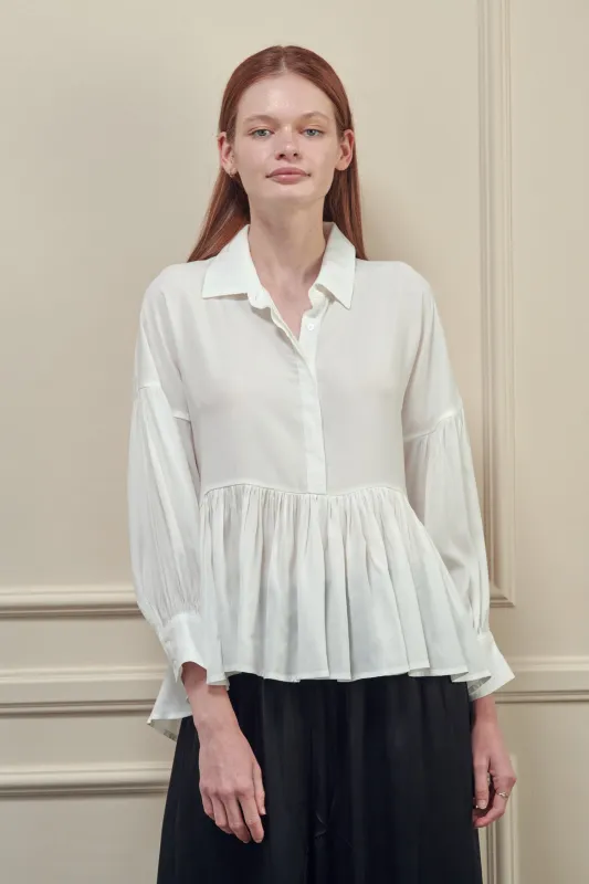 High and low button-down shirts sold by amente