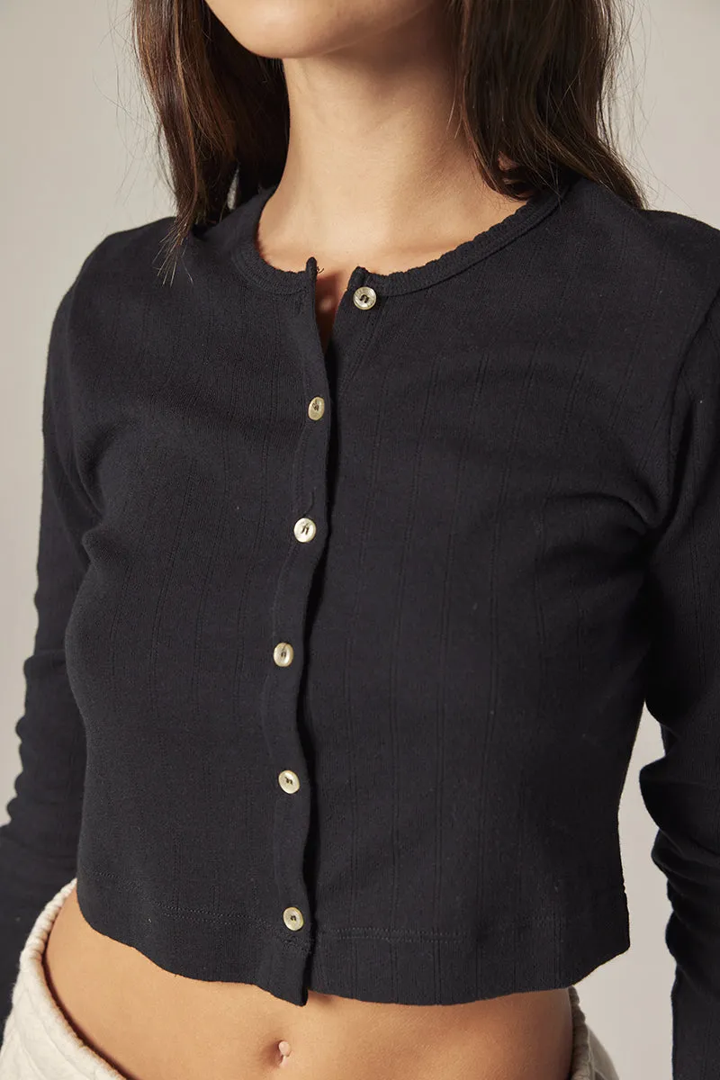 Cropped Cardigan sold by amente product image thumbnail 3