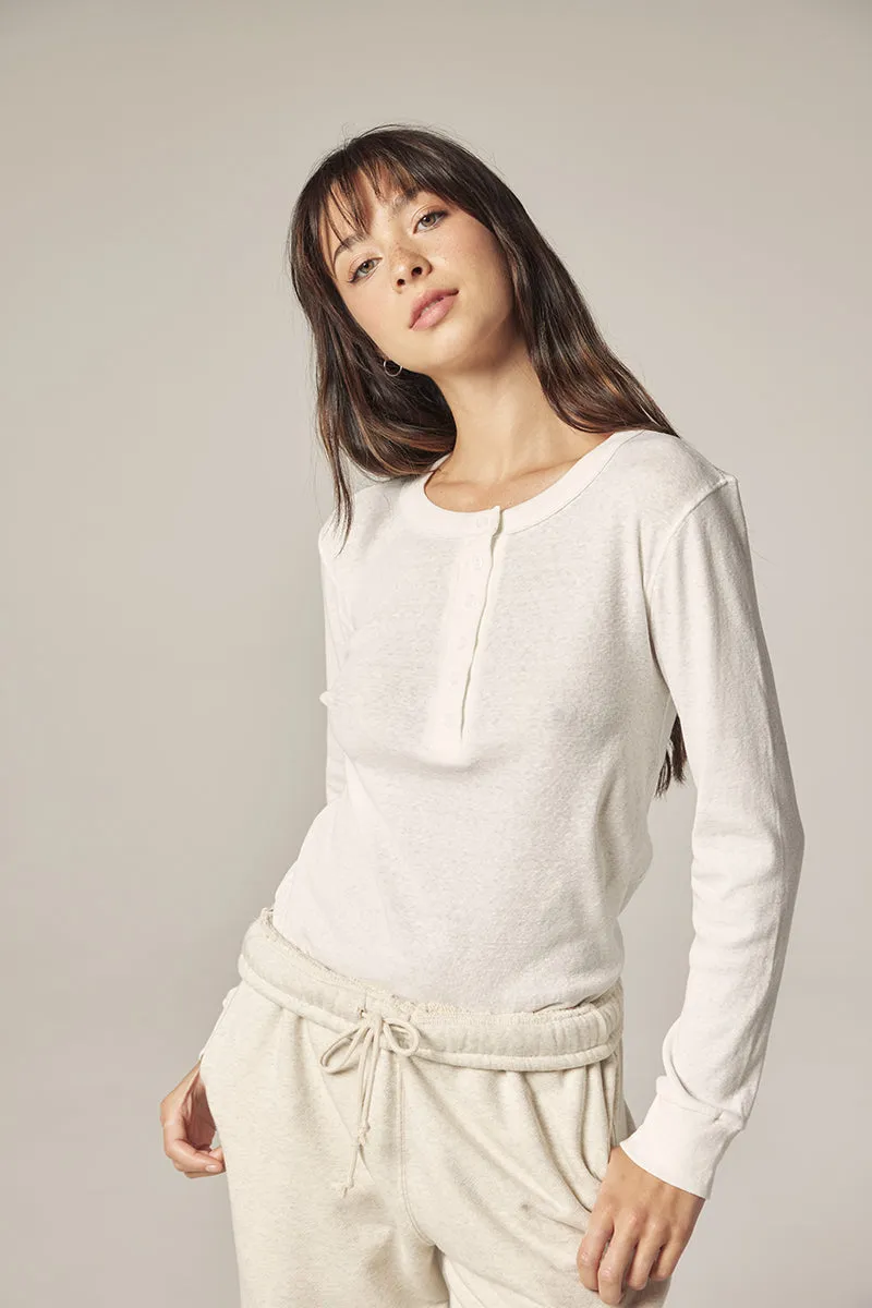 Cotton Henley Top sold by amente product image thumbnail 5