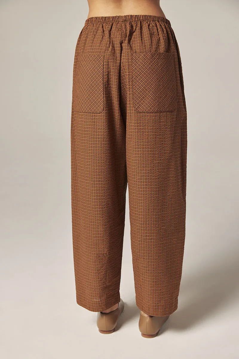 Plaid Easy Pants sold by amente product image thumbnail 2