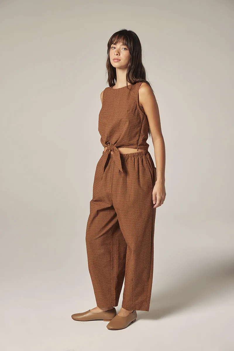 Plaid Easy Pants sold by amente product image thumbnail 5