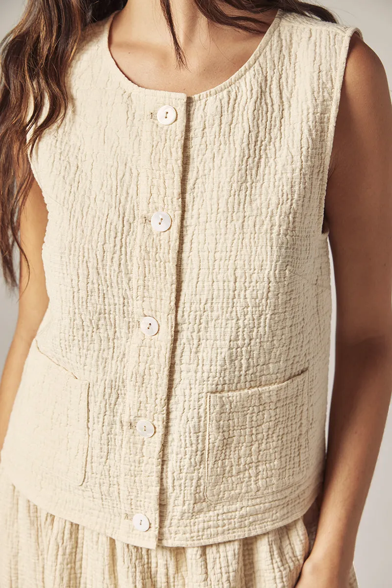 Jacquard Button Top sold by amente product image thumbnail 4