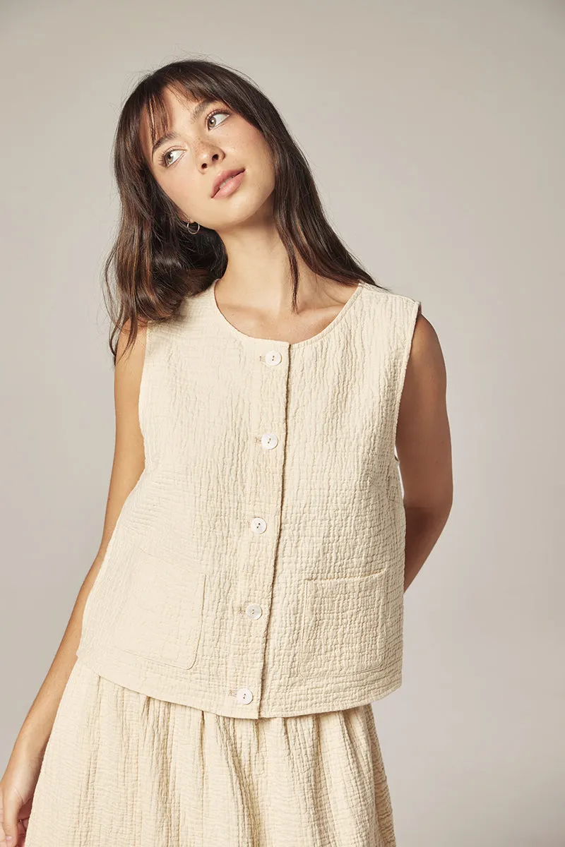 Jacquard Button Top sold by amente product image thumbnail 5