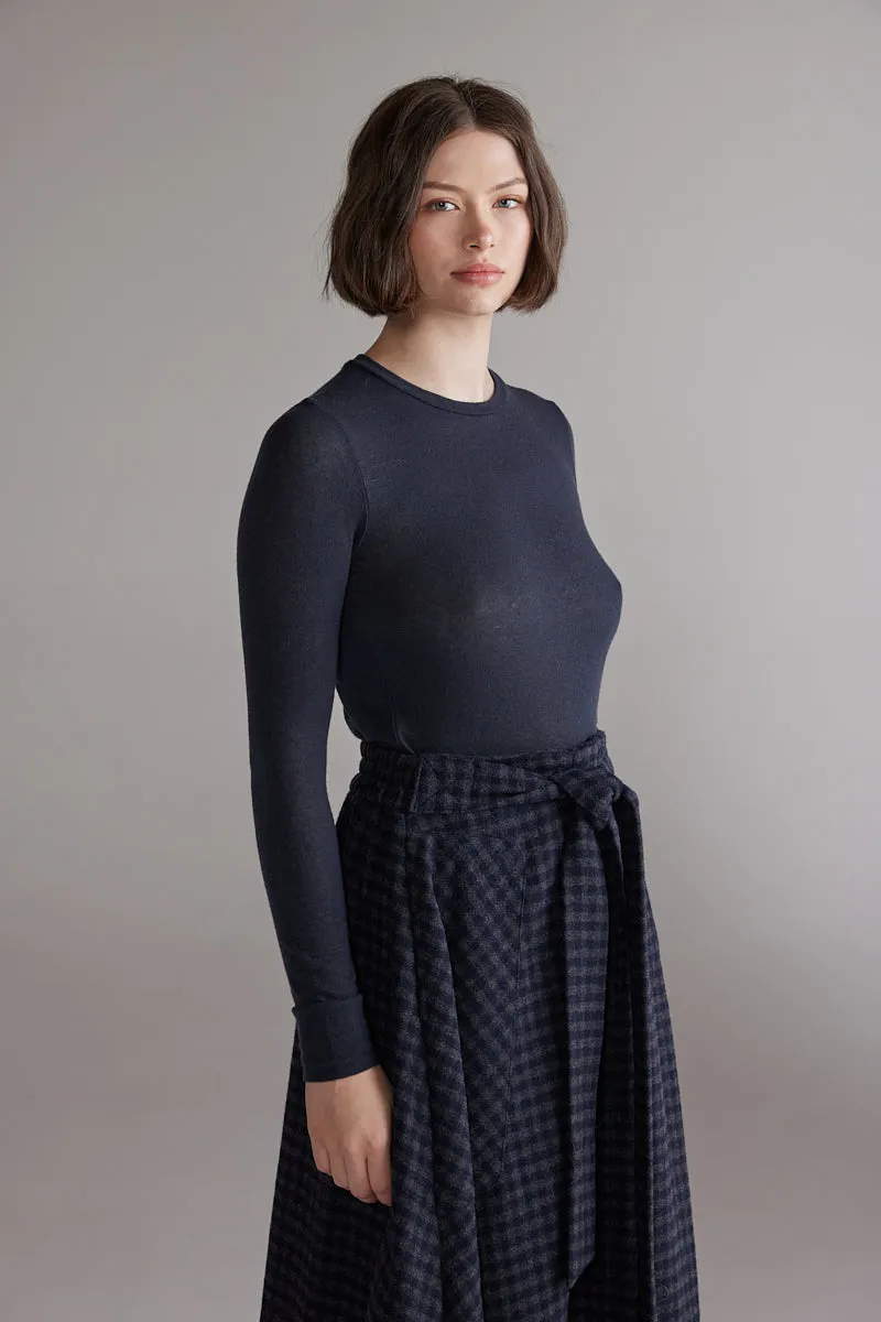 Wool blend knit top sold by amente product image thumbnail 4