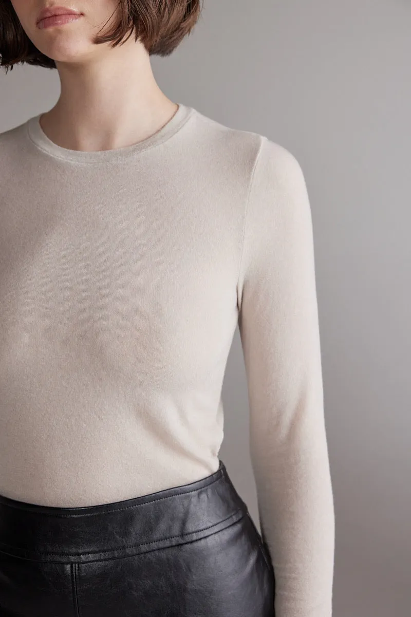 Wool blend knit top sold by amente product image thumbnail 2