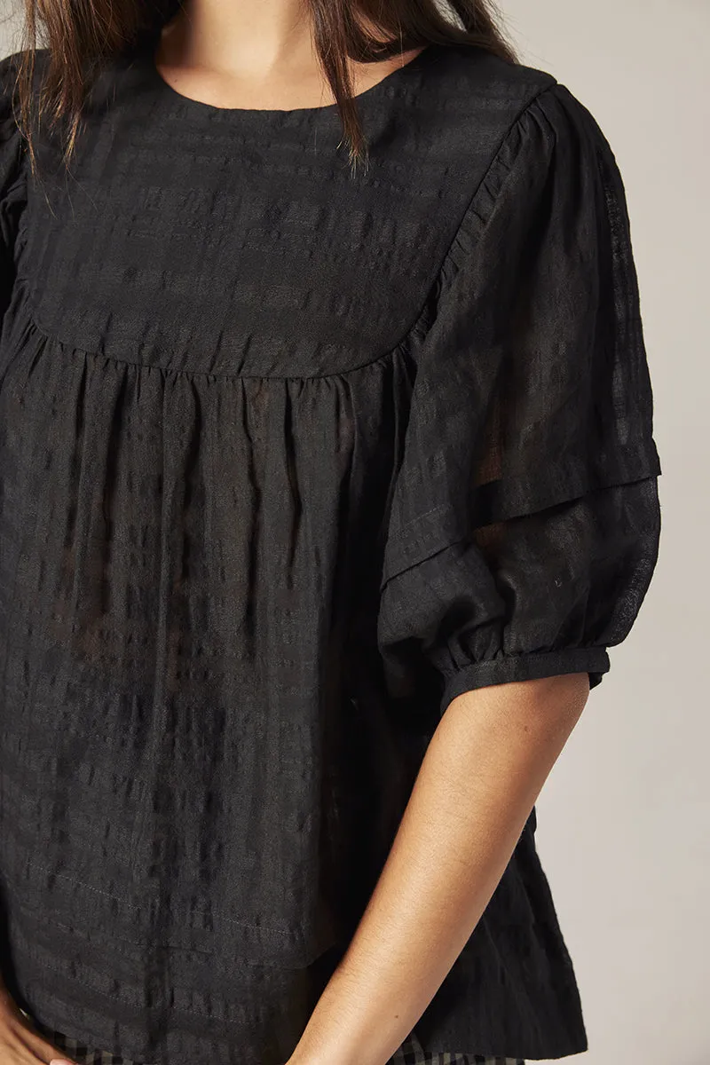 Yoke Puff Top sold by amente product image thumbnail 2