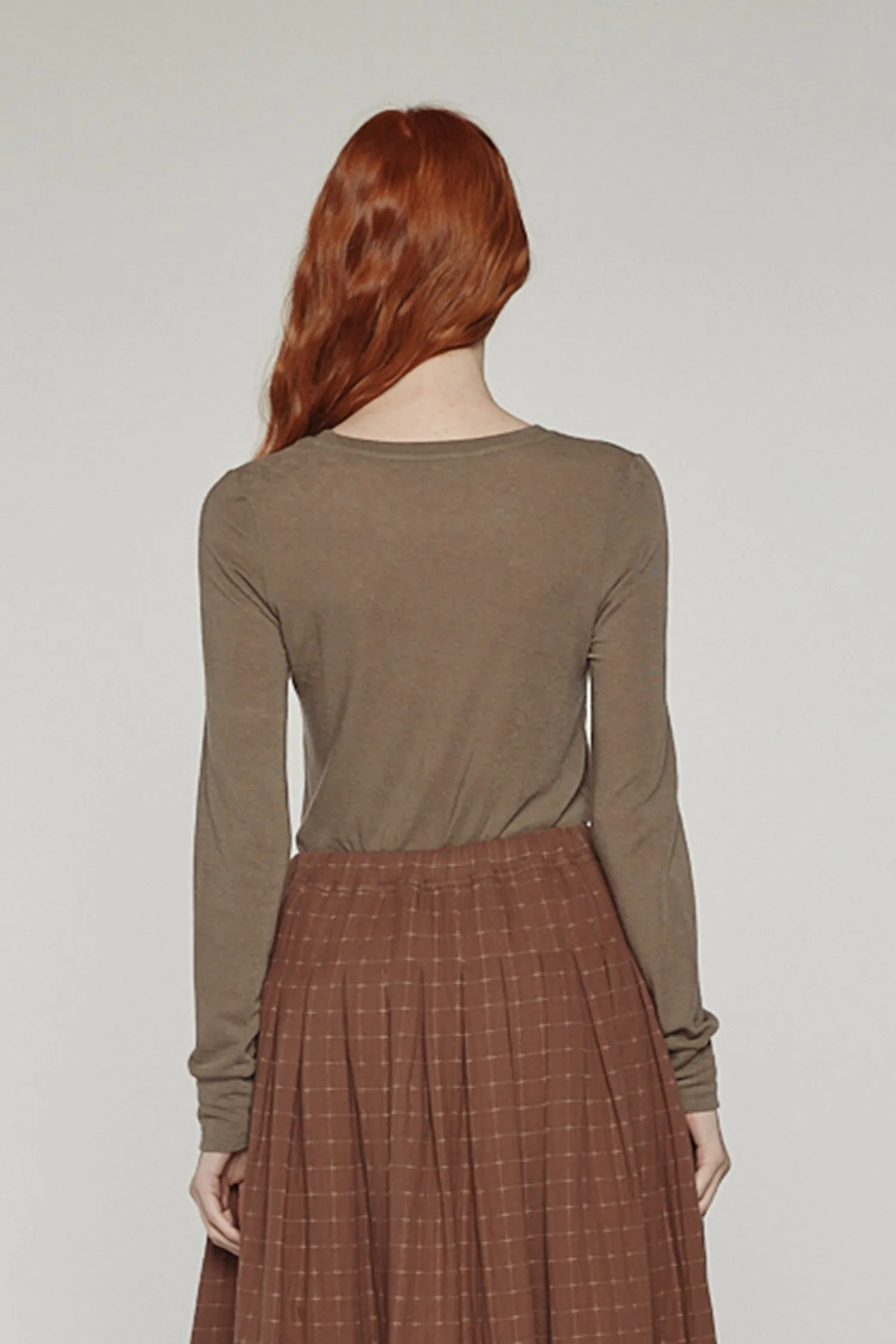 Wool blend knit top sold by amente product image thumbnail 5