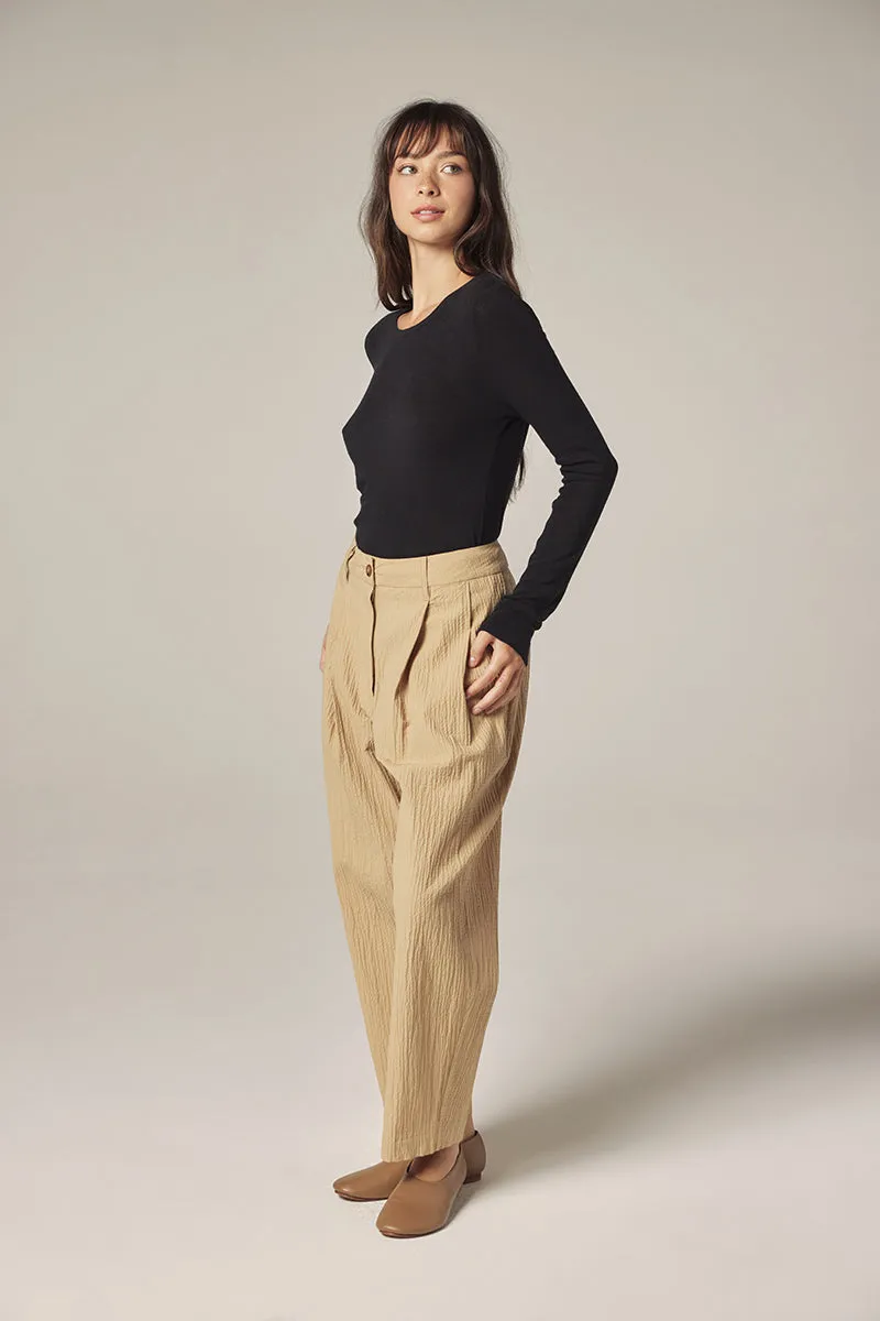 Wool blend knit top sold by amente product image thumbnail 3