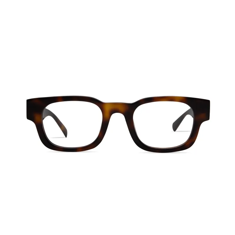 Gideon in Brown Tortoise Optical Lens made by Elisa Johnson