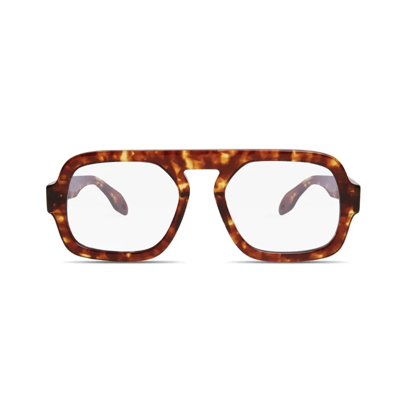 Jane in Red Tortoise Optical Lens sold by Elisa Johnson