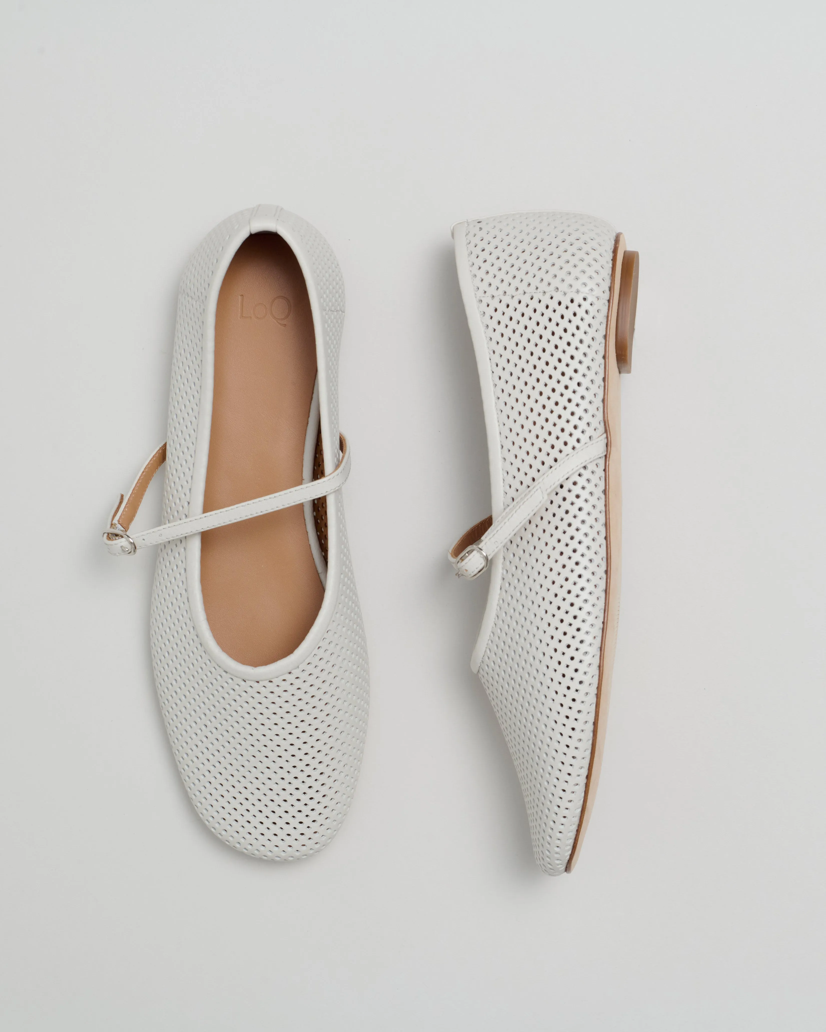 Daria in Hueso Perforated sold by LOQ product image thumbnail 2