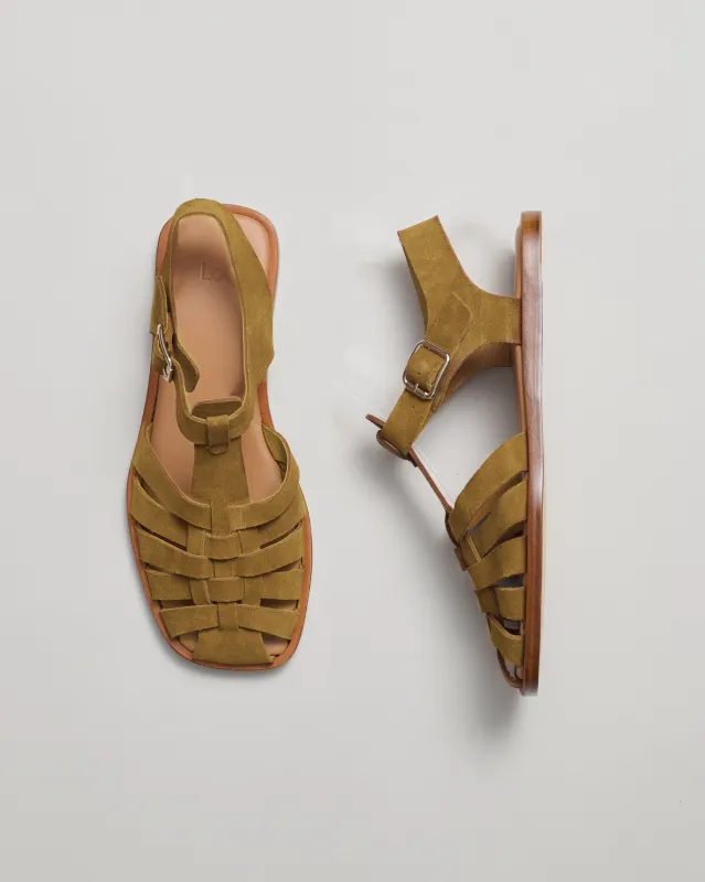 Rio in Cumin Suede made by LOQ