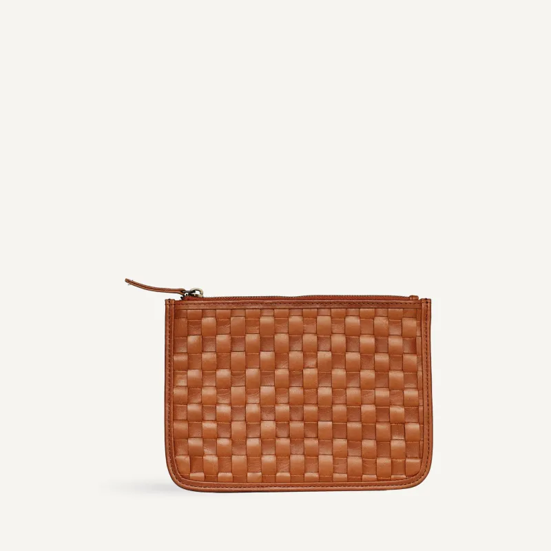 Mara Zip - Copper x Sienna Check made by Bembien