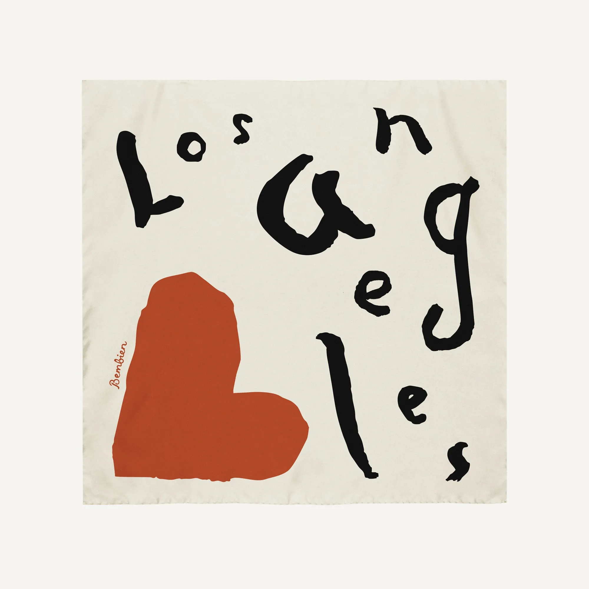 LA Love Scarf sold by Bembien