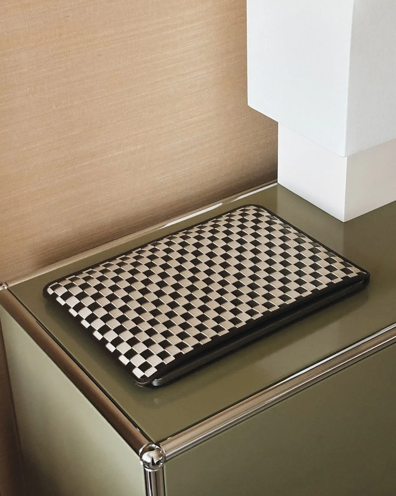 Lia Laptop Case - Check sold by Bembien product image thumbnail 2