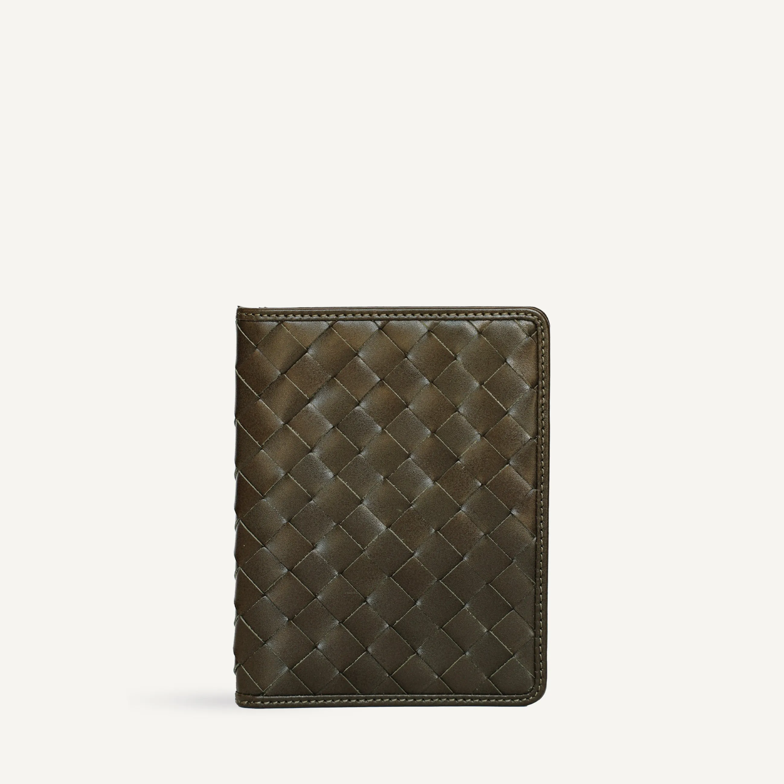 Este Passport Holder - Carré Weave sold by Bembien