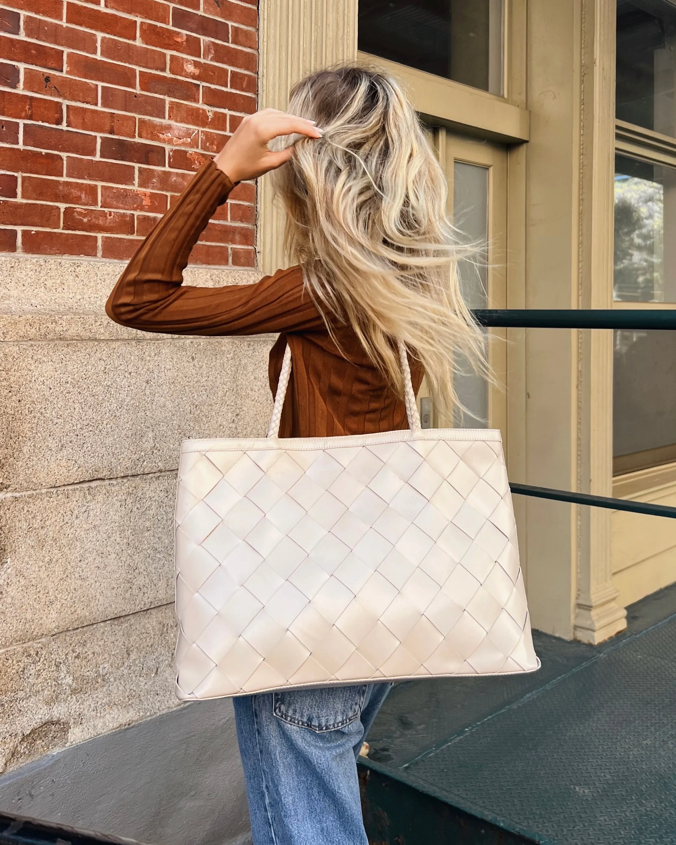 Gabrielle Bag - Grande Weave sold by Bembien product image thumbnail 4