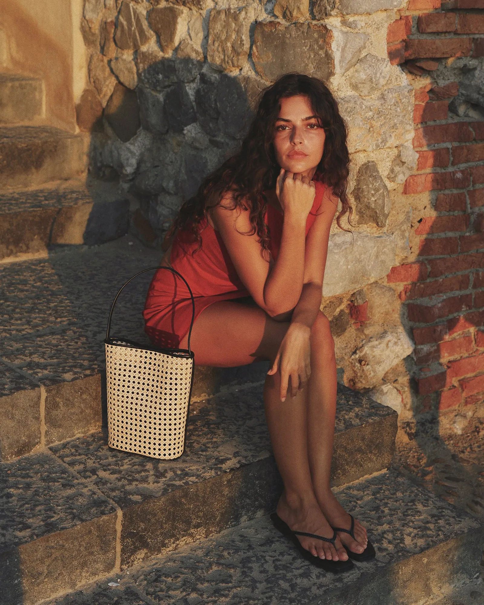 Marion Bag - Cream Rattan sold by Bembien product image thumbnail 2