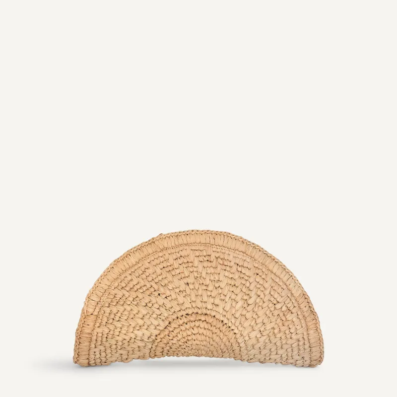 Perla Clutch - Raffia made by Bembien