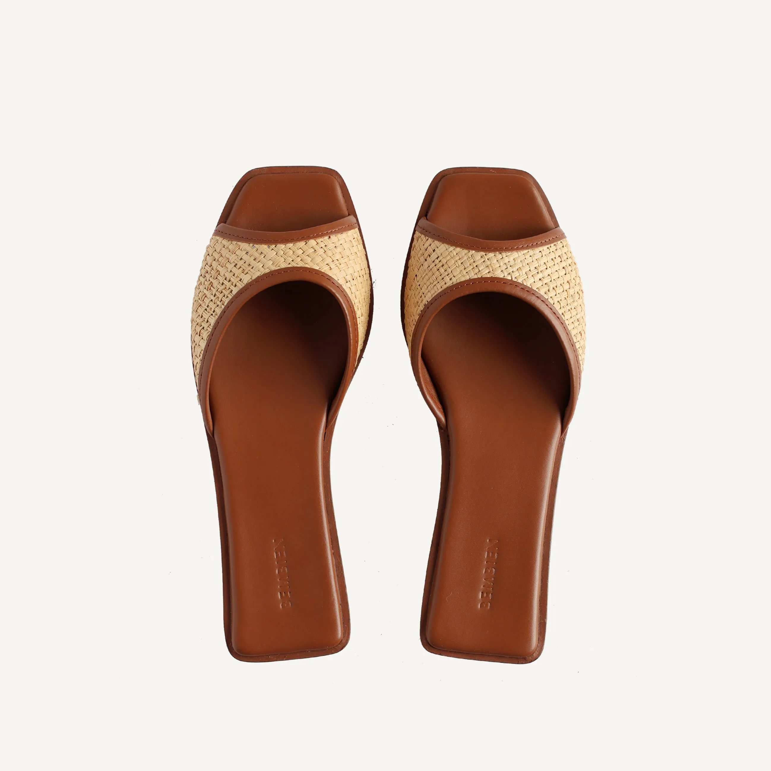 Nina Slide - Raffia sold by Bembien