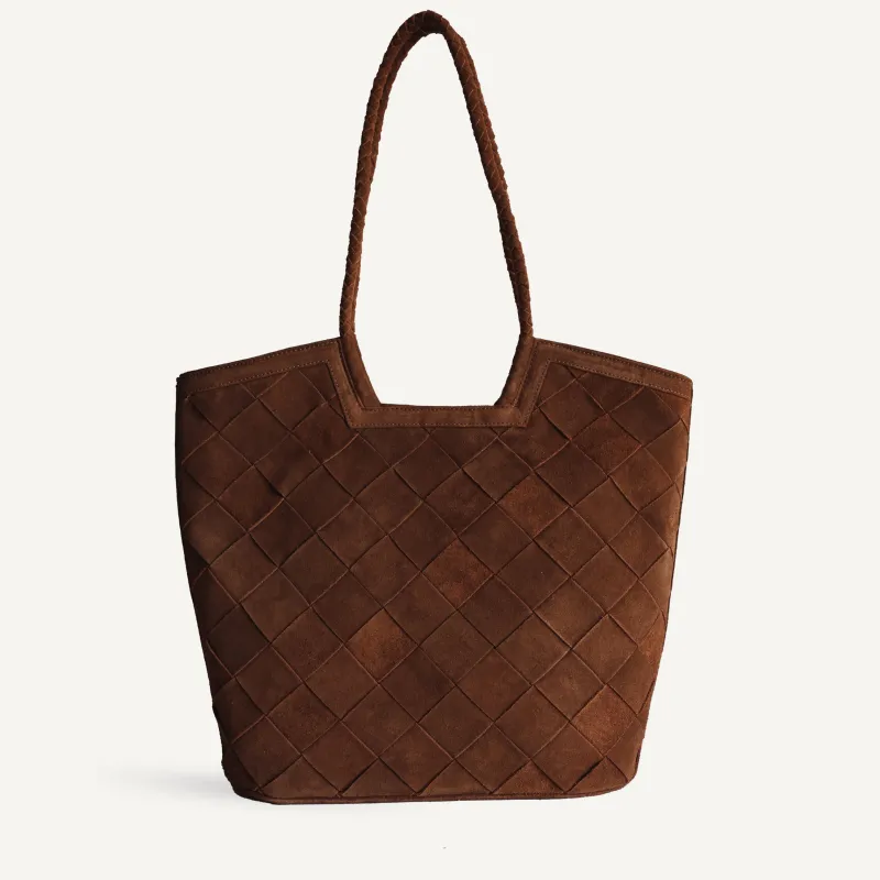 Camilla Bag Large - Suede made by Bembien