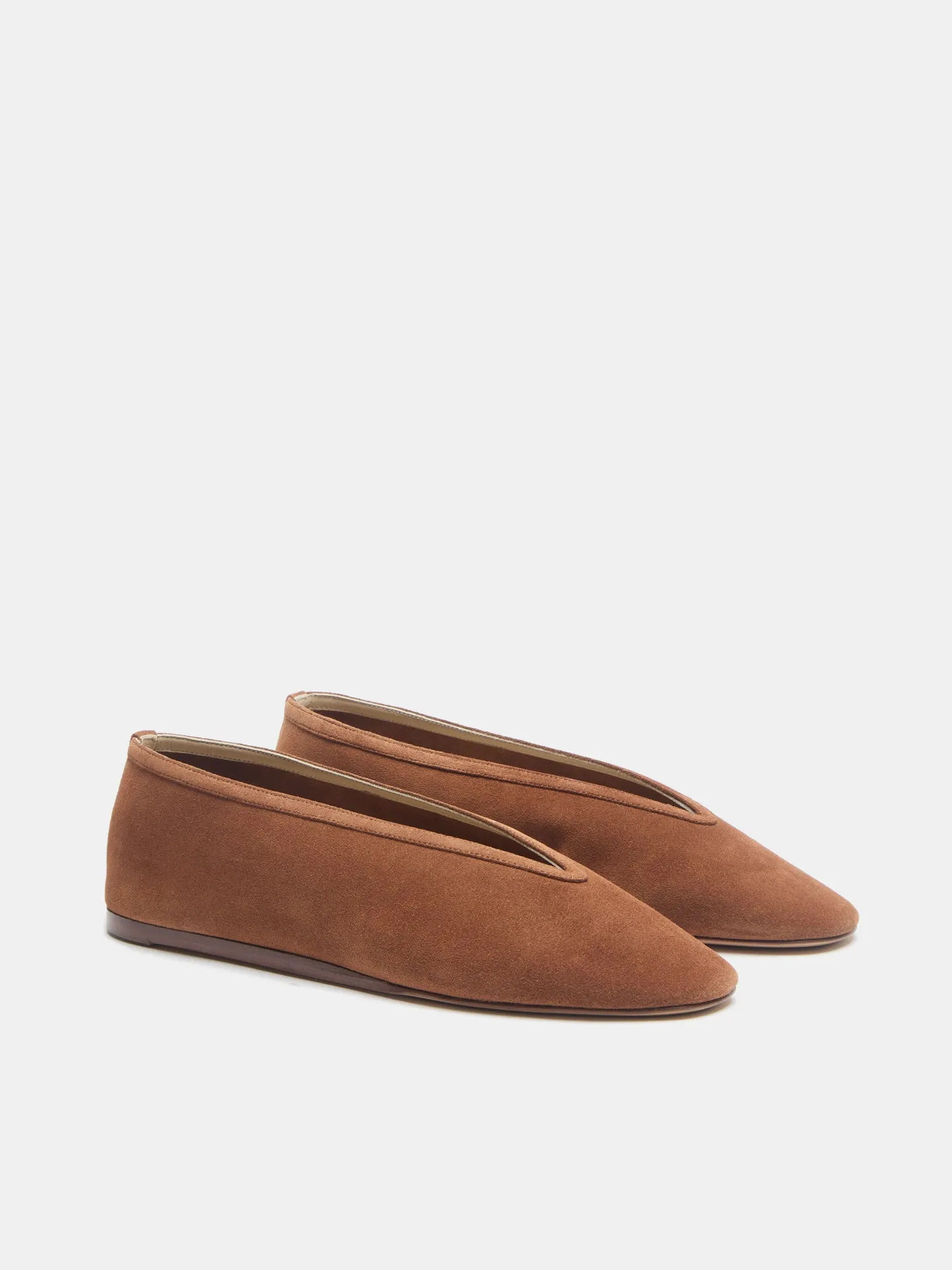 Luna Slipper / Cognac Suede sold by Le Monde Beryl product image thumbnail 2