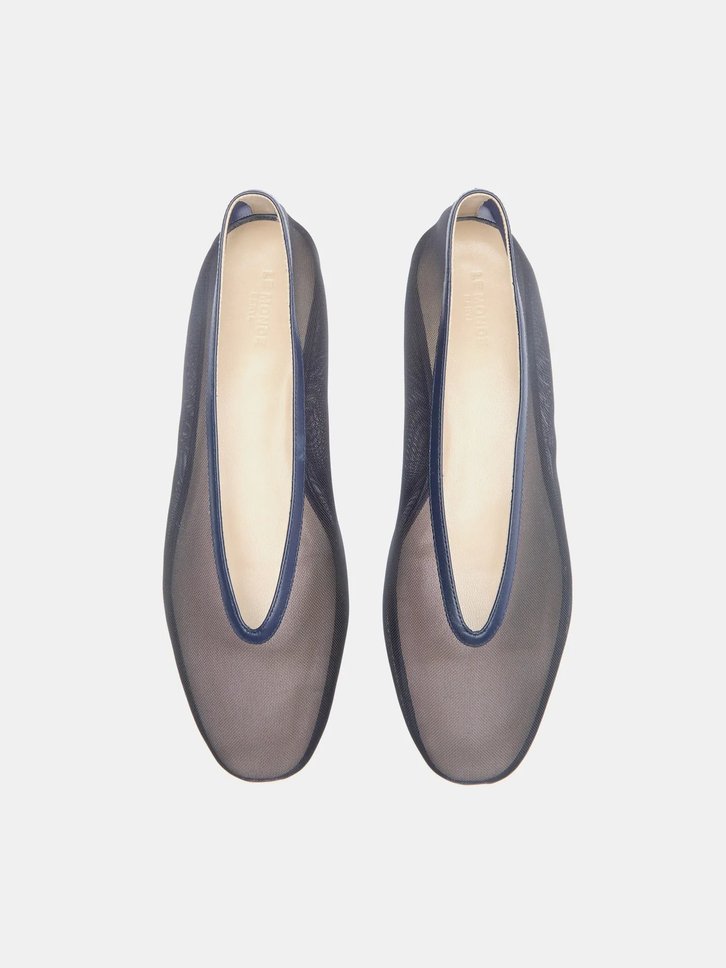 Luna Slipper / Navy Mesh sold by Le Monde Beryl product image thumbnail 3