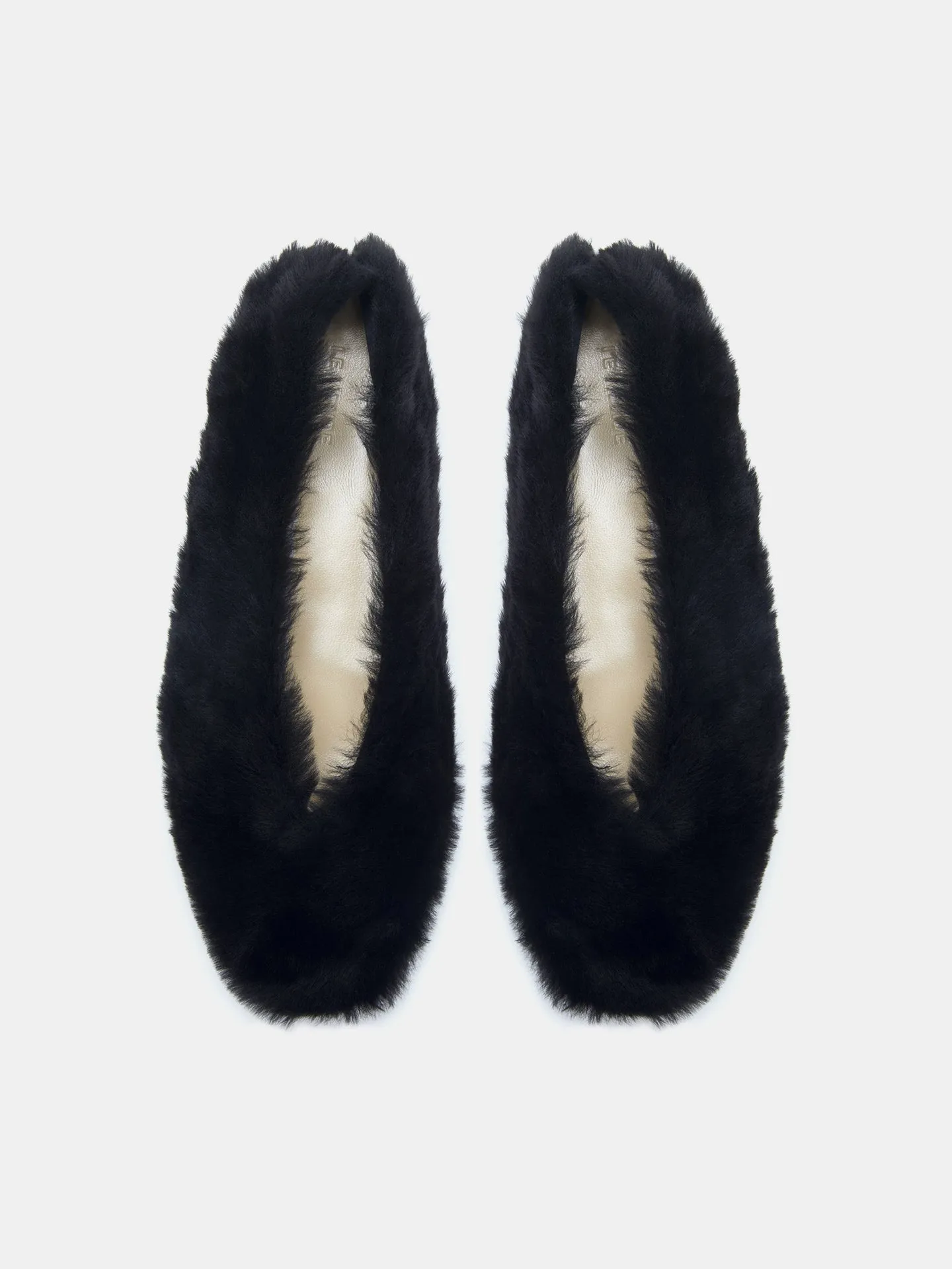 Luna Slipper / Black Shearling sold by Le Monde Beryl product image thumbnail 3