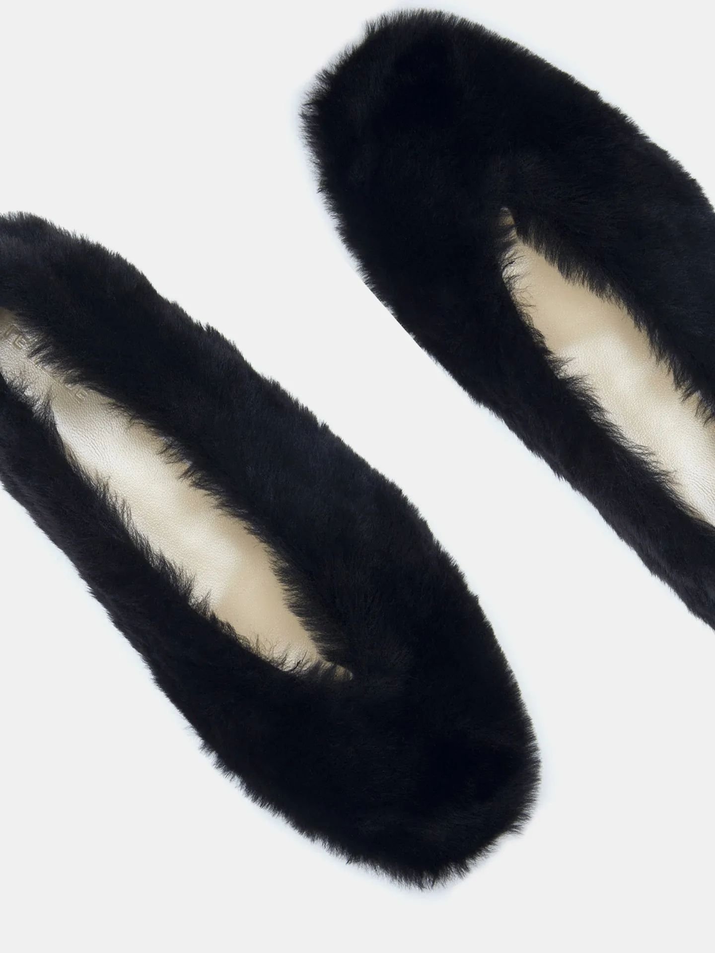 Luna Slipper / Black Shearling sold by Le Monde Beryl product image thumbnail 4