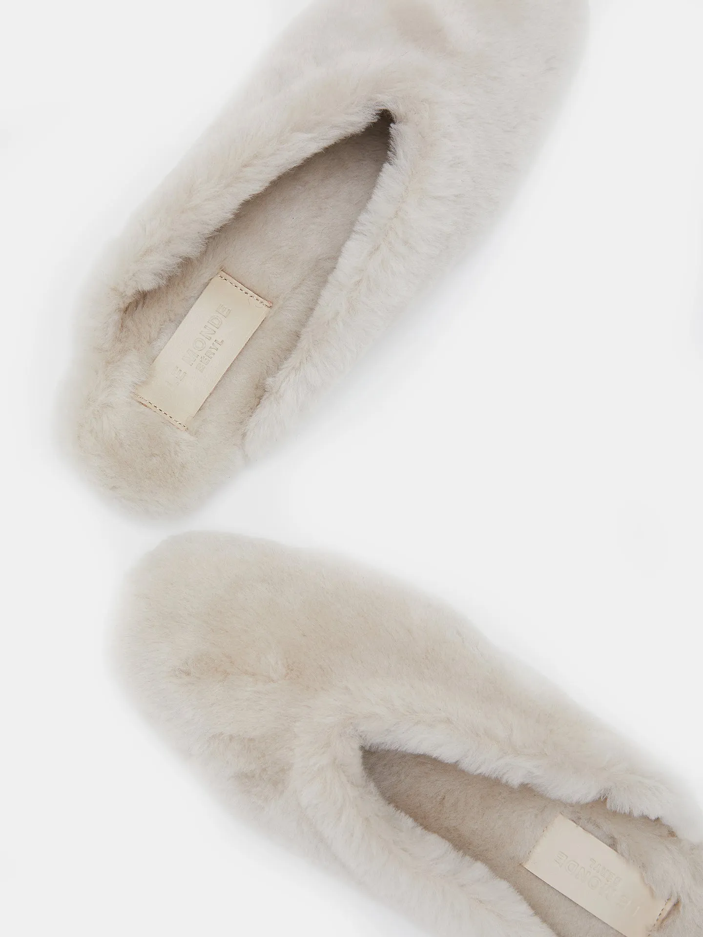 Regency Mule / Natural Shearling sold by Le Monde Beryl product image thumbnail 4