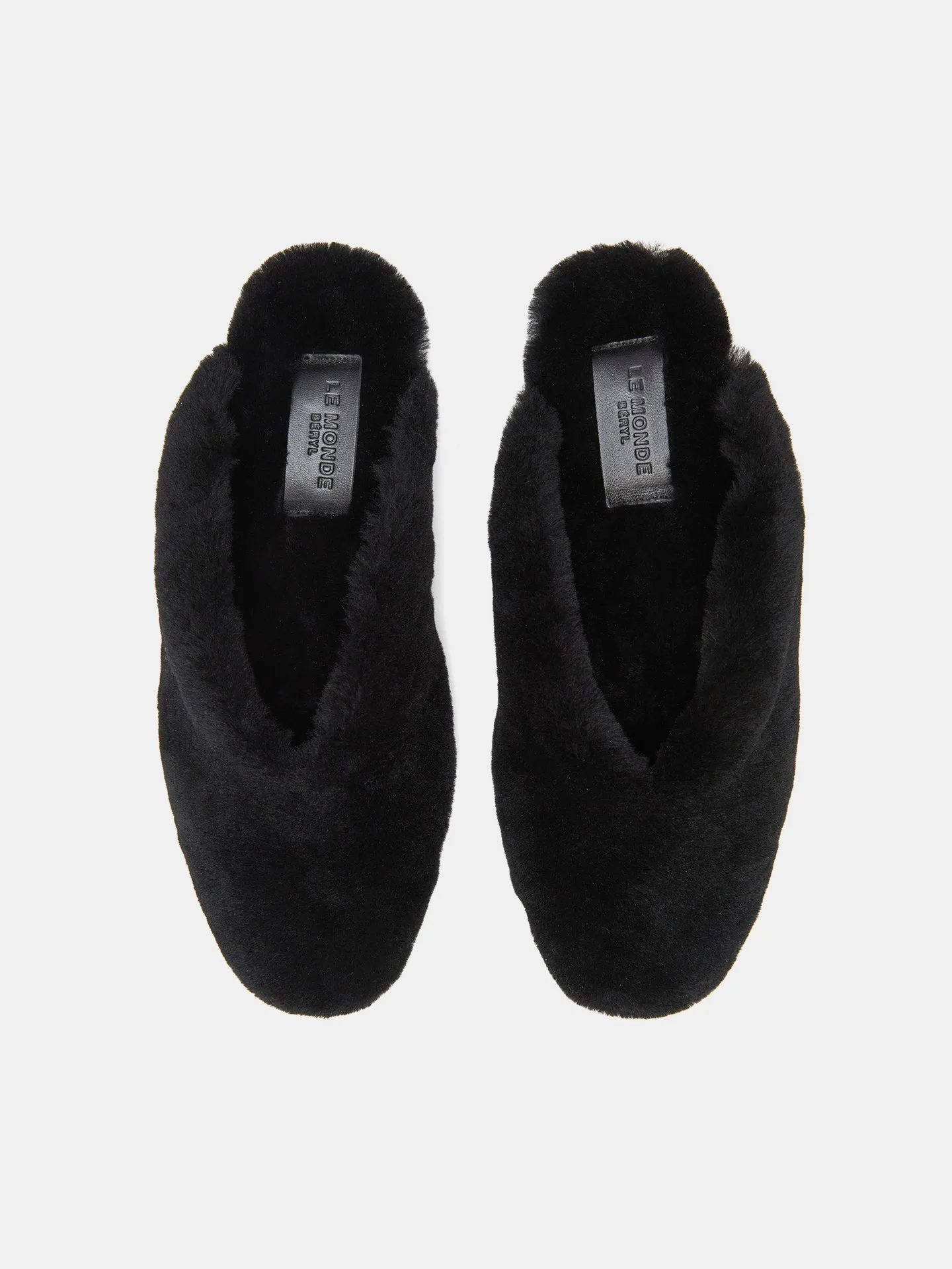 Regency Mule / Black Shearling sold by Le Monde Beryl product image thumbnail 3