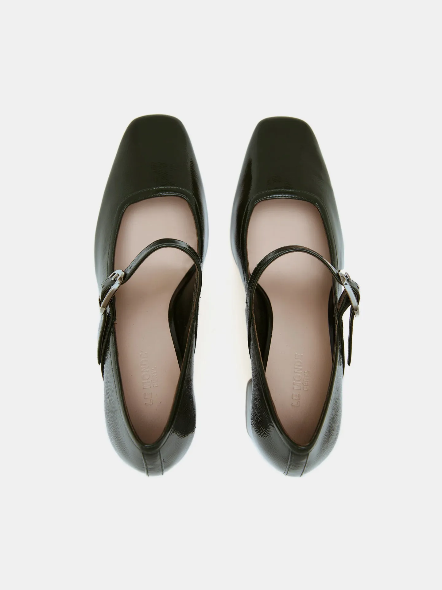 Ballet Mary Jane Pump / Green Patent Leather sold by Le Monde Beryl product image thumbnail 2