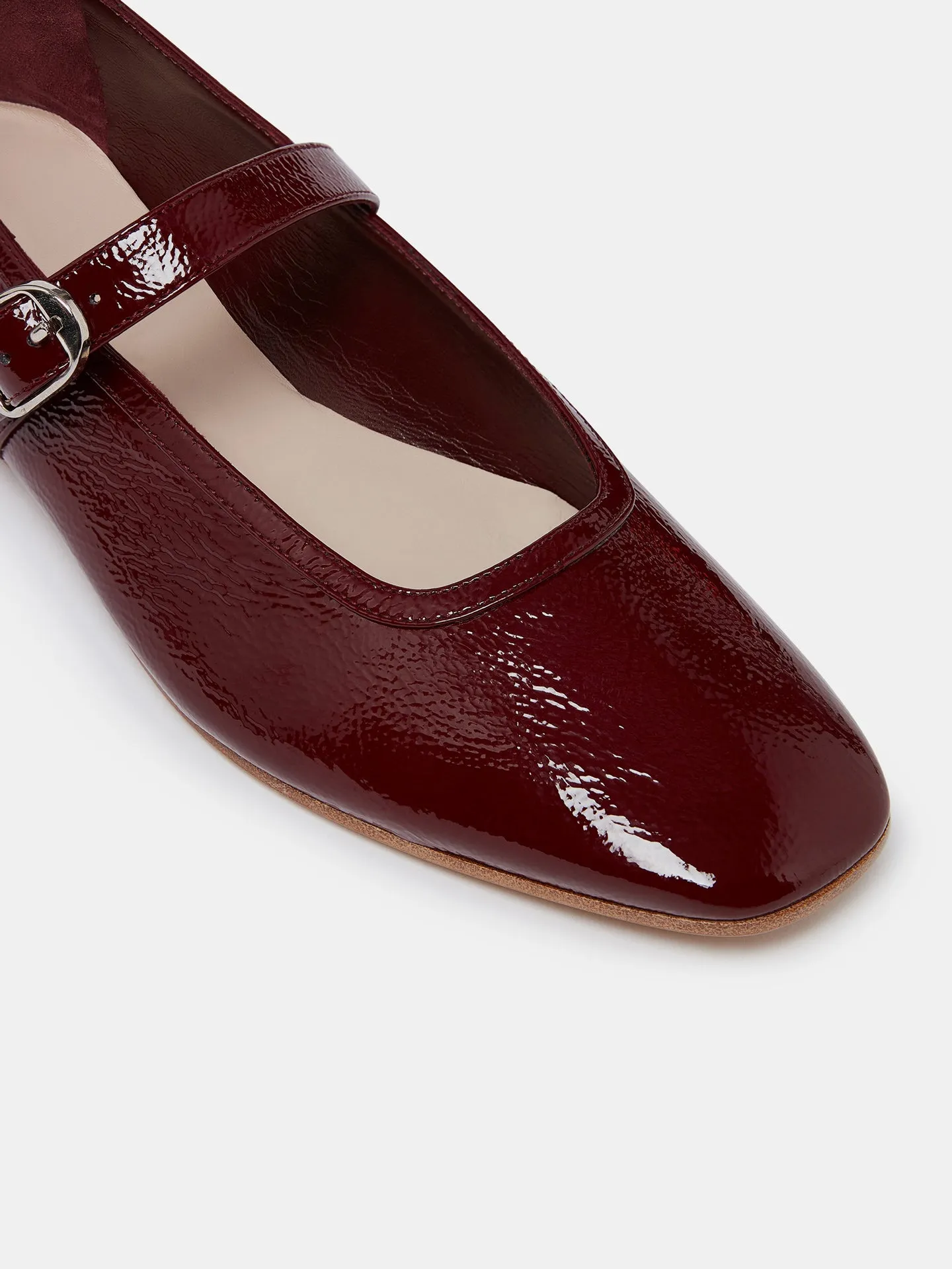 Ballet Mary Jane / Oxblood Patent Leather sold by Le Monde Beryl product image thumbnail 4