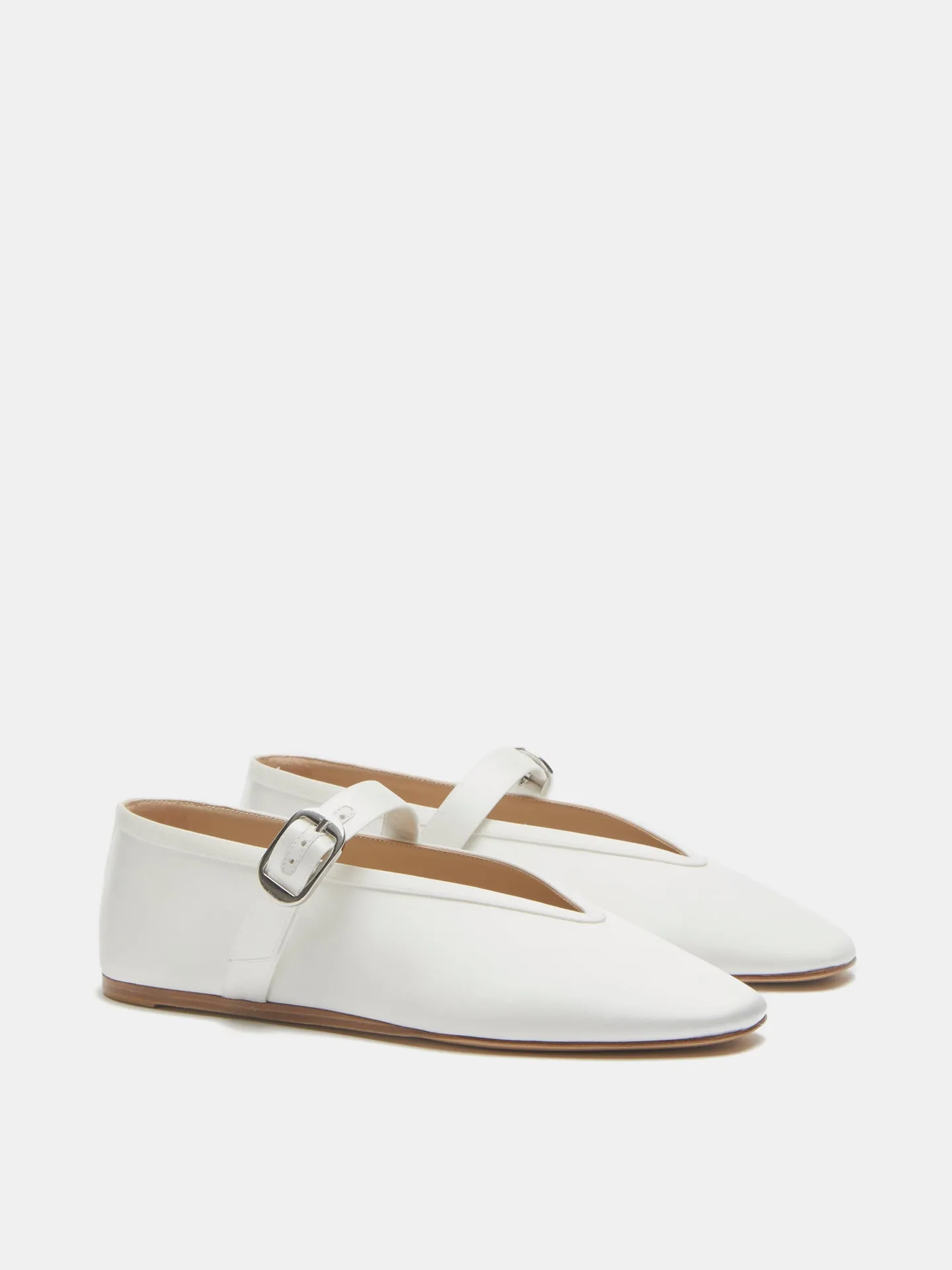 Stella Slipper / Ivory Satin sold by Le Monde Beryl product image thumbnail 2