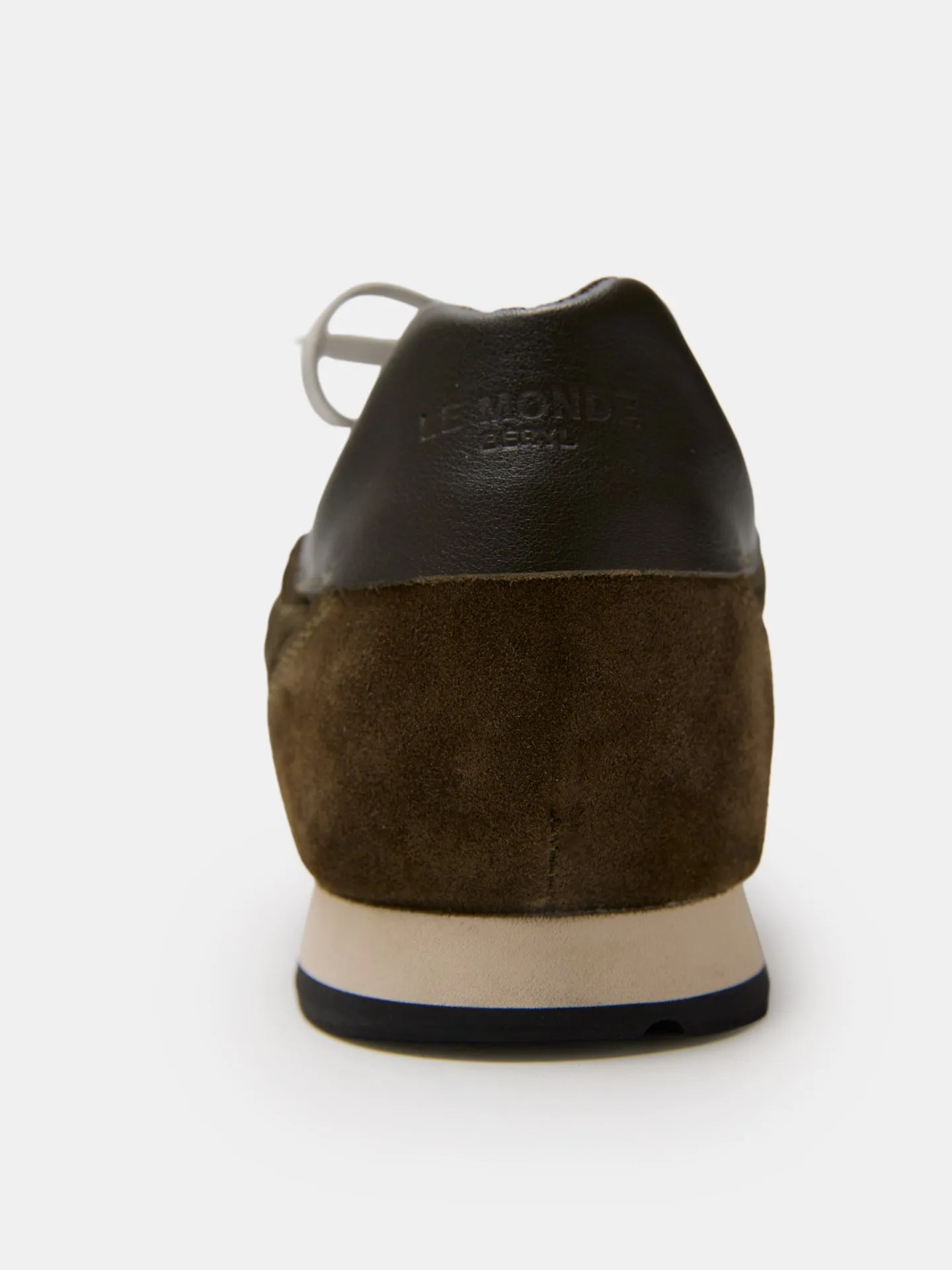 Slim Runner / Army Green Suede sold by Le Monde Beryl product image thumbnail 4