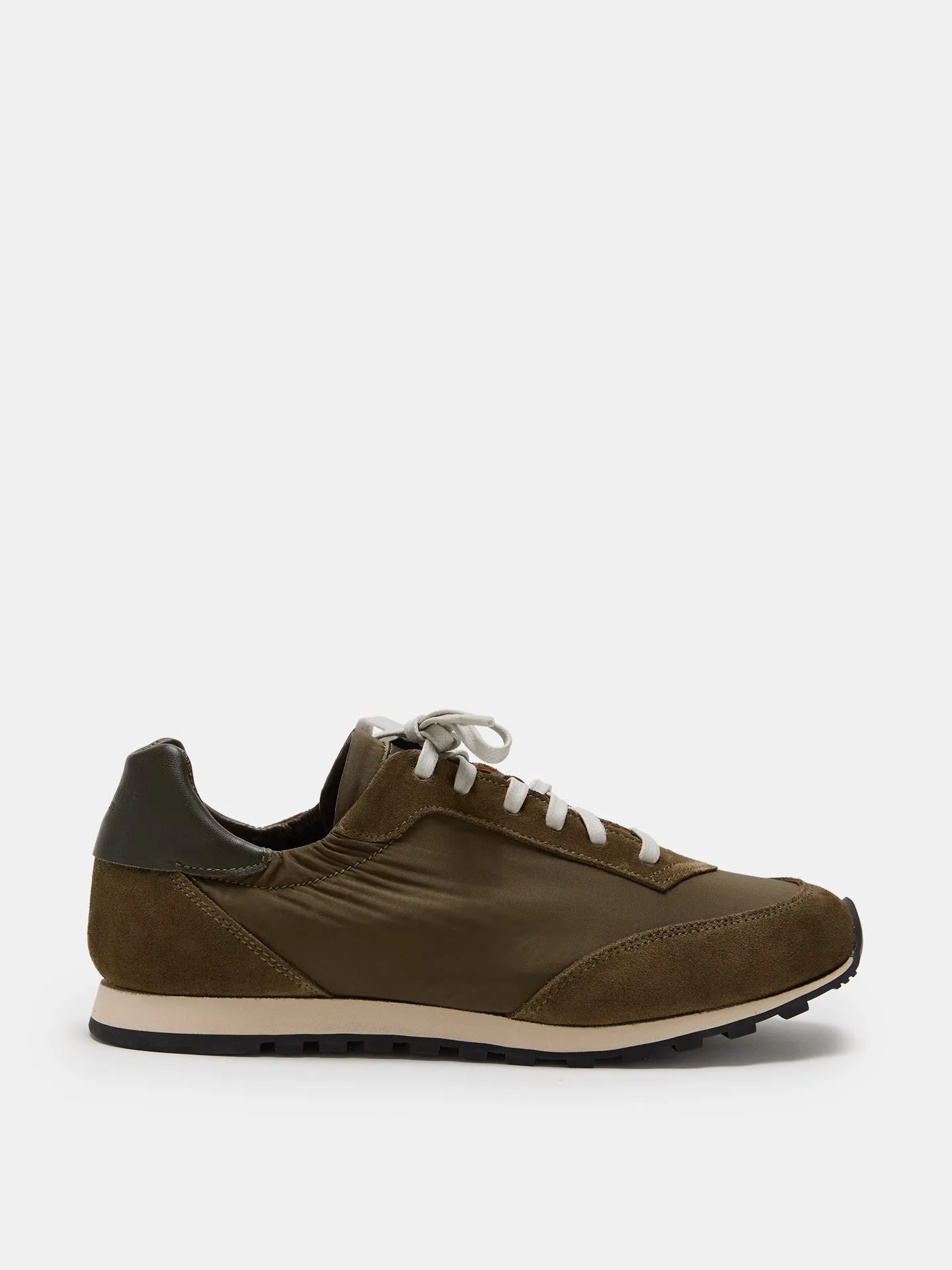 Slim Runner / Army Green Suede sold by Le Monde Beryl