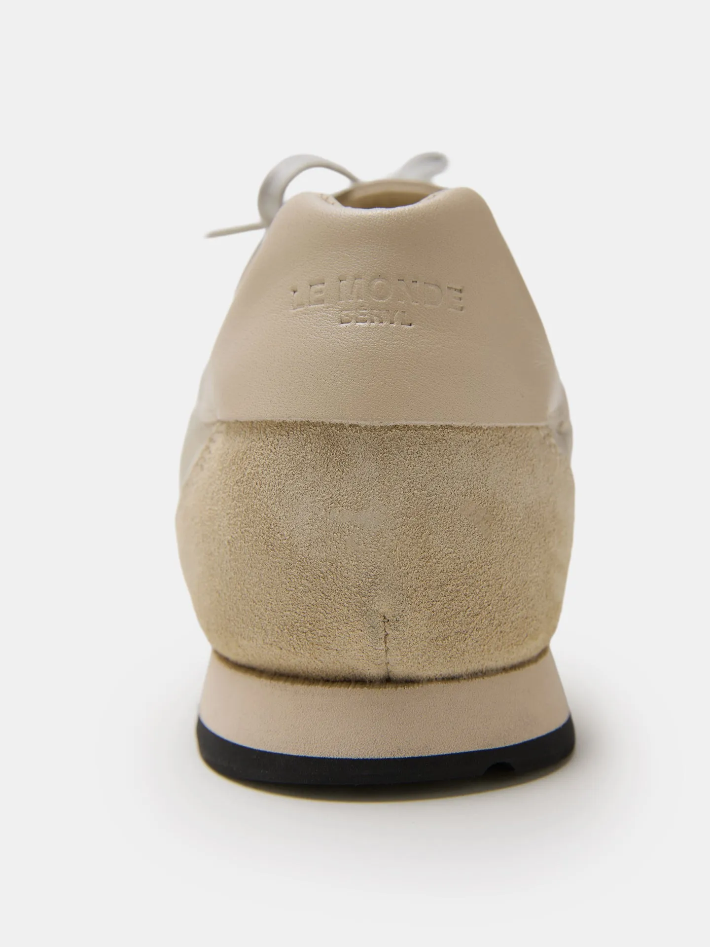 Slim Runner / Ivory Suede sold by Le Monde Beryl product image thumbnail 4