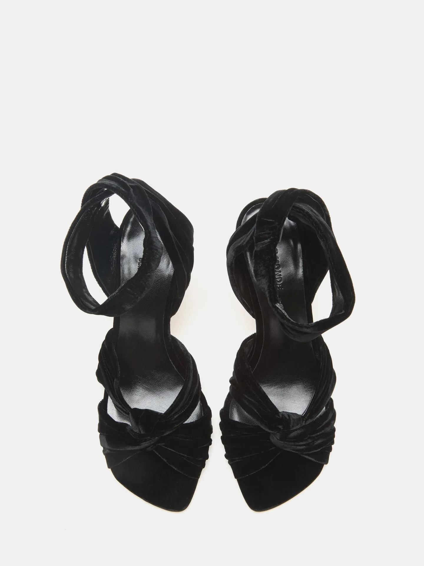 Antonia Pump / Black Velvet sold by Le Monde Beryl product image thumbnail 3