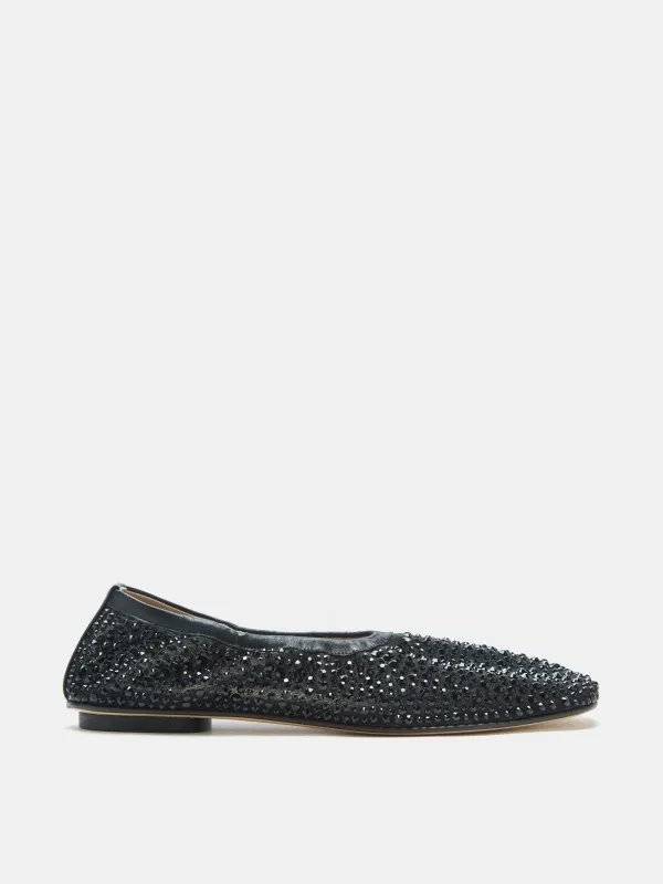 Mica Flat / Black Mesh Crystal sold by Le Monde Beryl