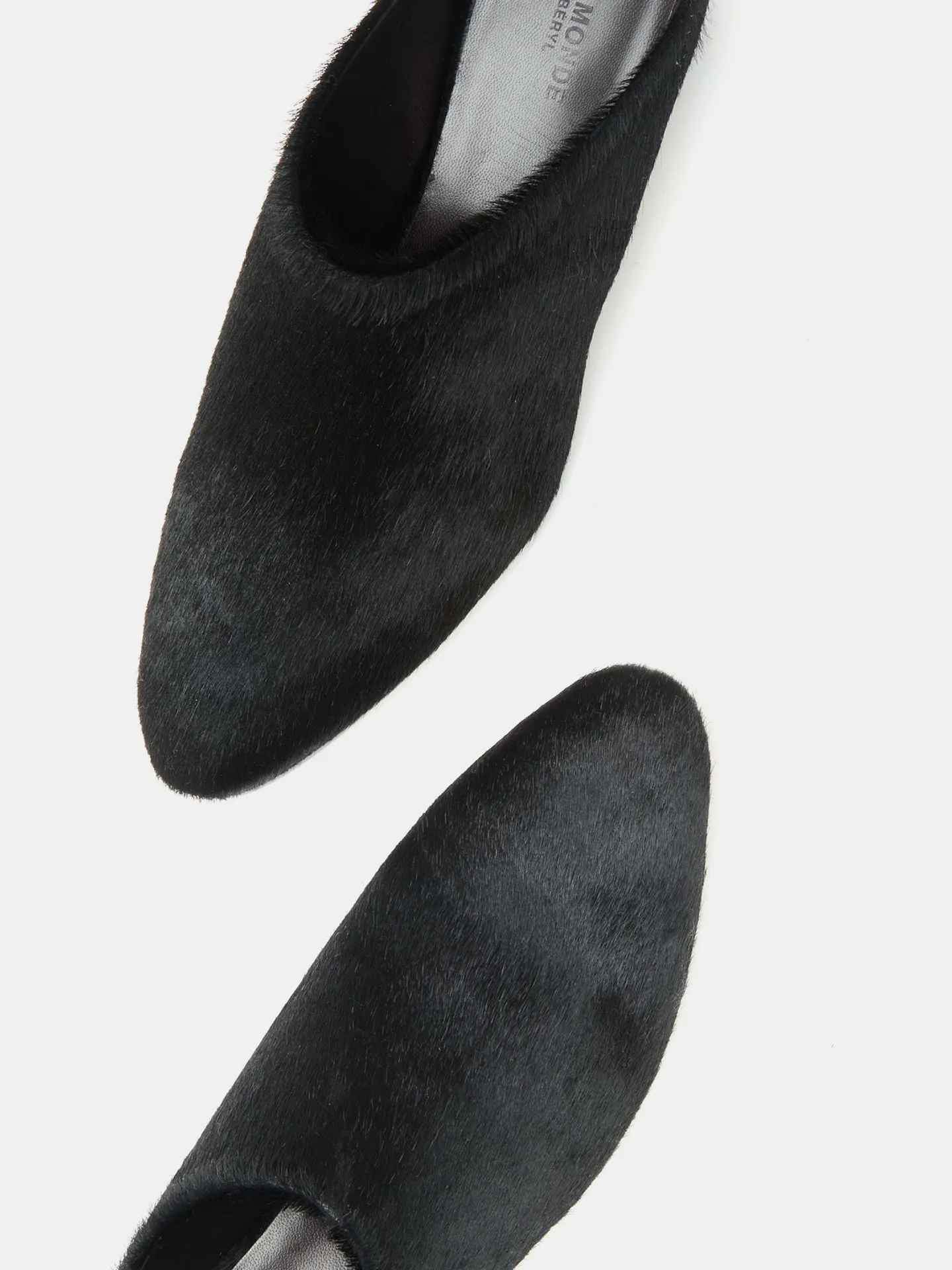 Allegra Mule / Black Calf Hair sold by Le Monde Beryl product image thumbnail 4