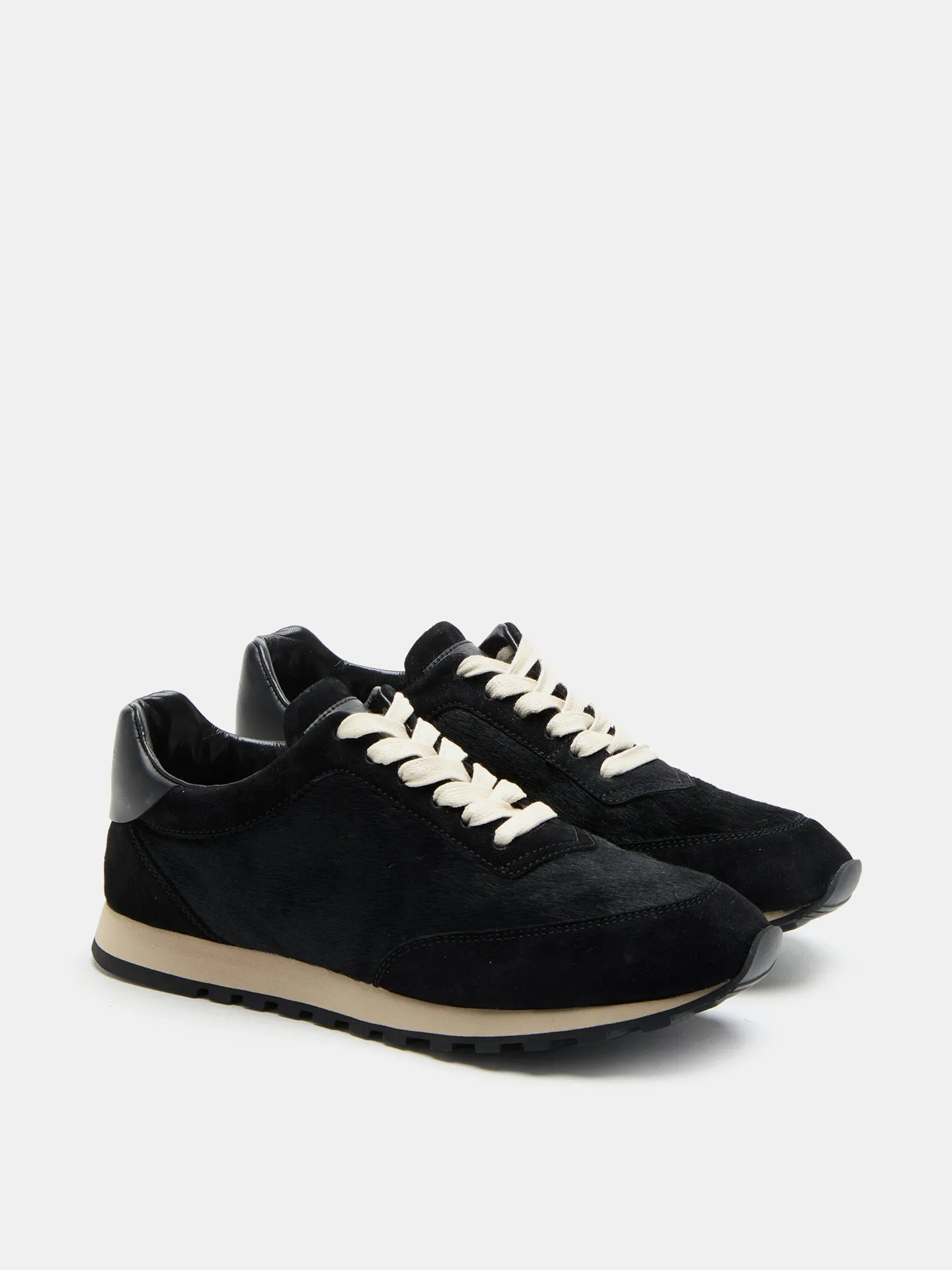 Slim Runner / Black Calf Hair sold by Le Monde Beryl product image thumbnail 3