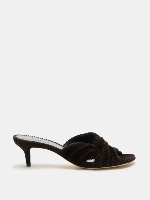 Antonia Kitten / Chocolate Corduroy sold by Le Monde Beryl